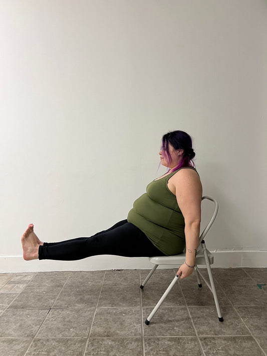 Yoga sur chaise : bougeons ensemble!