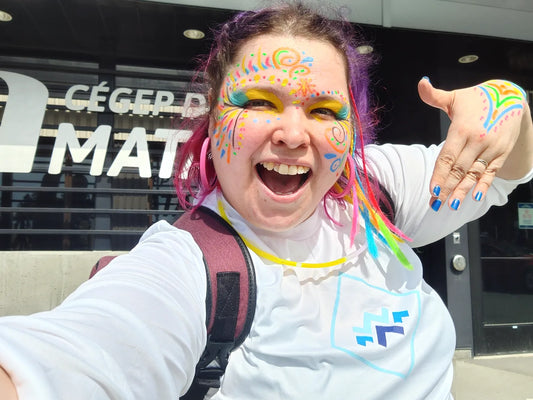 Retour sur les ateliers yoga glow in the dark