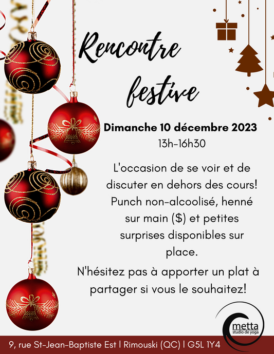 Rencontre festive 2023