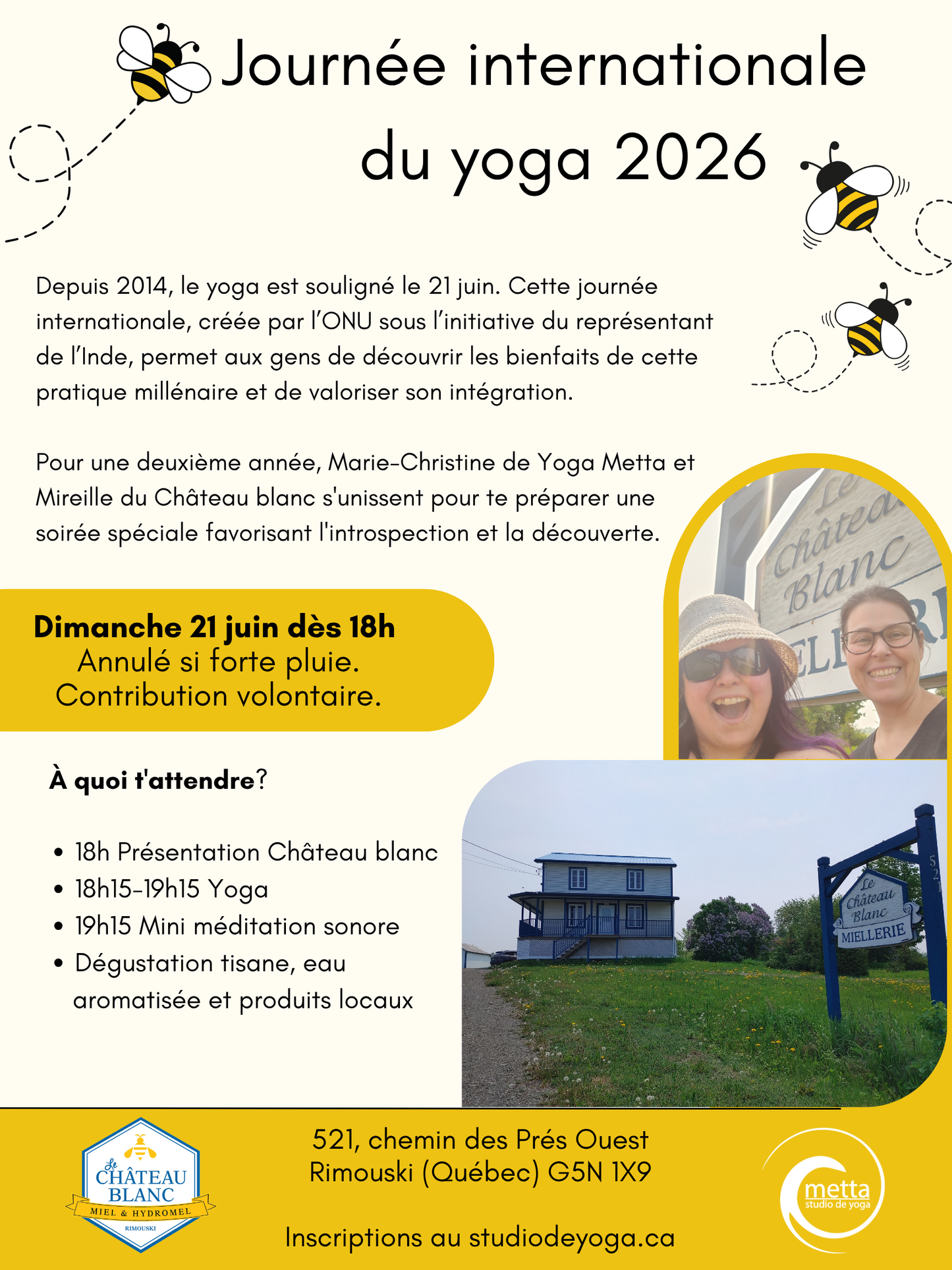 Journée internationale du yoga 2026