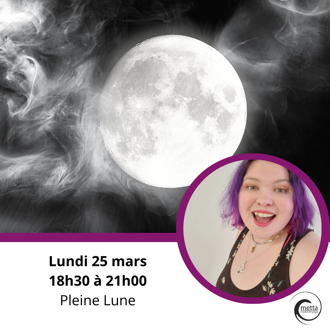 Atelier Pleine Lune l Mars 2024 Boutique Yoga Metta