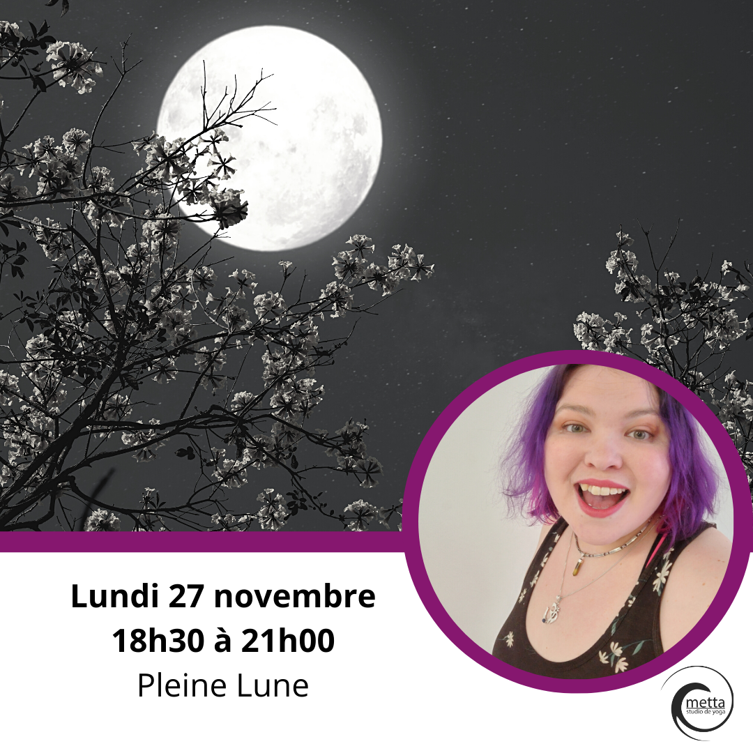 Atelier Pleine Lune l Novembre 2023