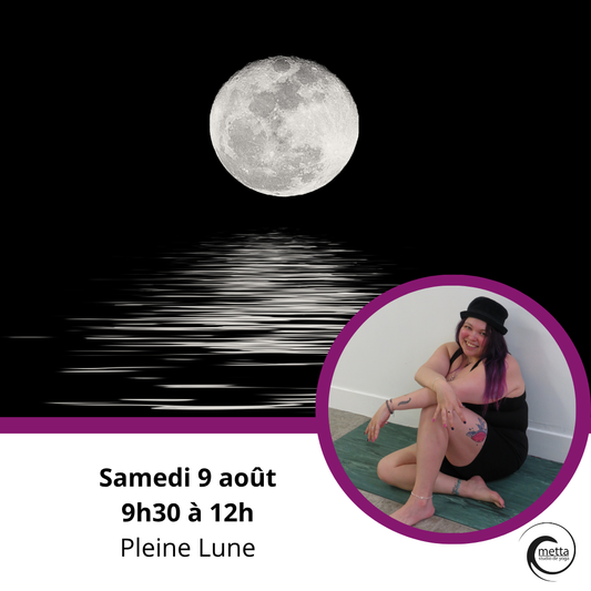 Atelier Pleine Lune matinal l Août 2025
