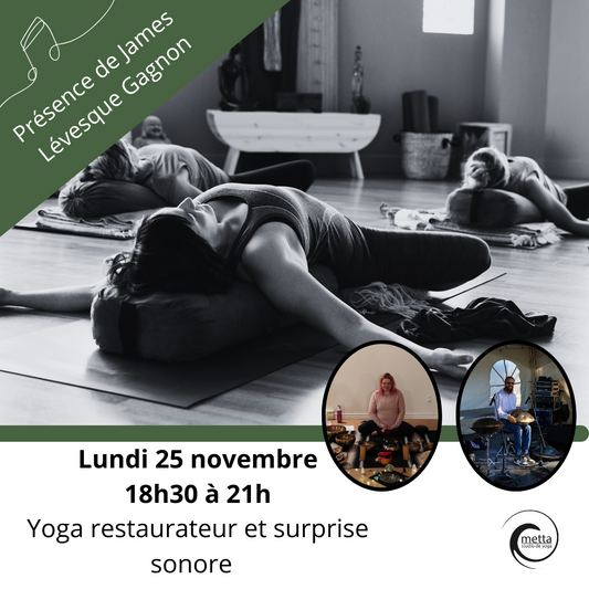 Atelier restaurateur avec surprise sonore l Novembre 2024