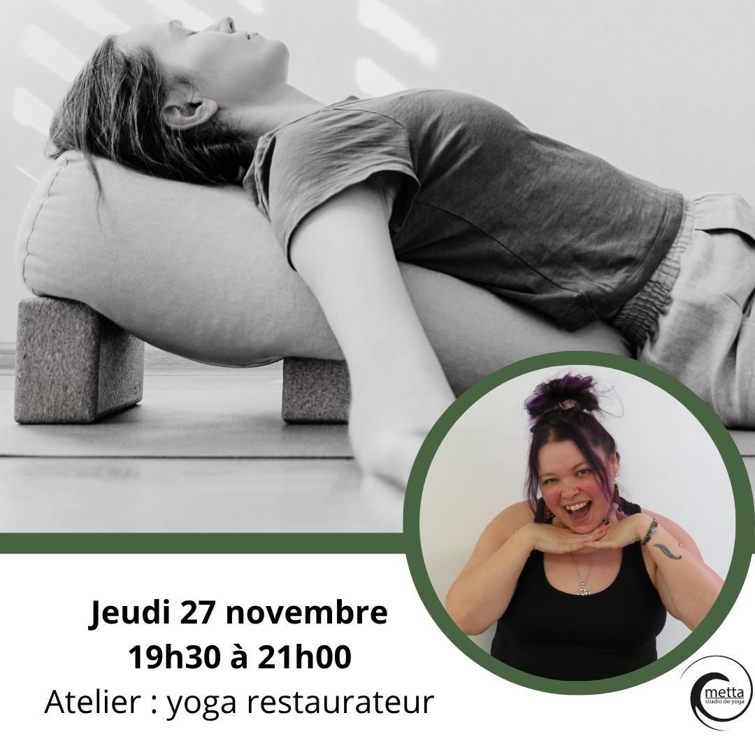 NOUVELLE DATE - Atelier restaurateur l Décembre 2025