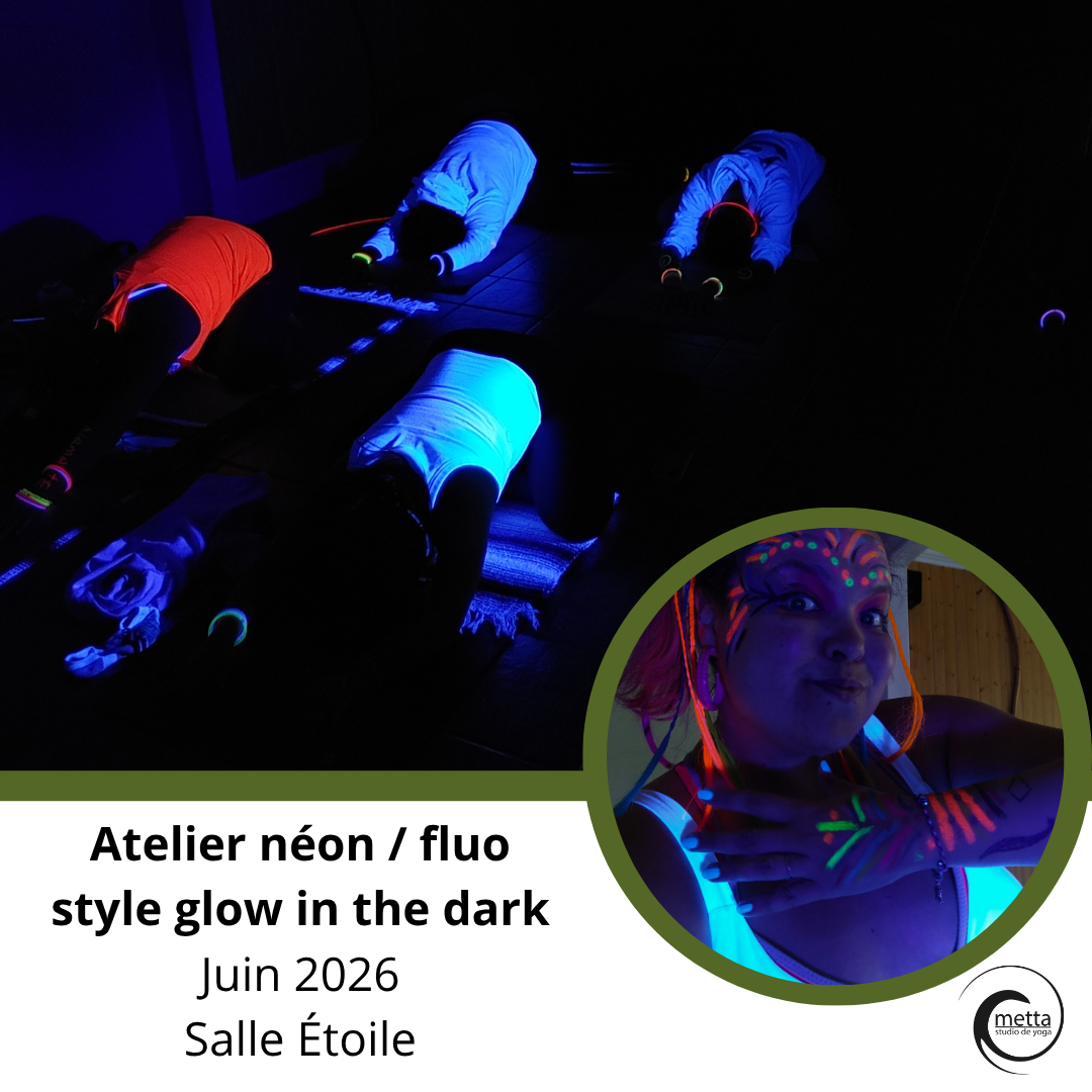 Atelier néon (style glow in the dark) l Juin 2026