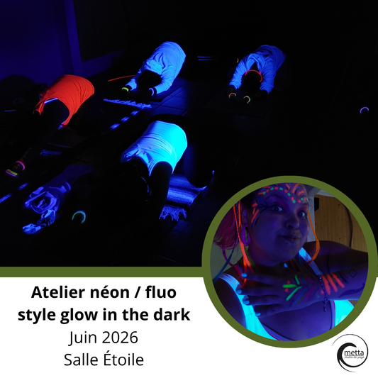 Atelier néon (style glow in the dark) l Juin 2026