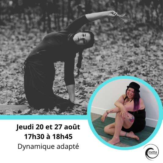 Ateliers dynamique adapté l Août 2026