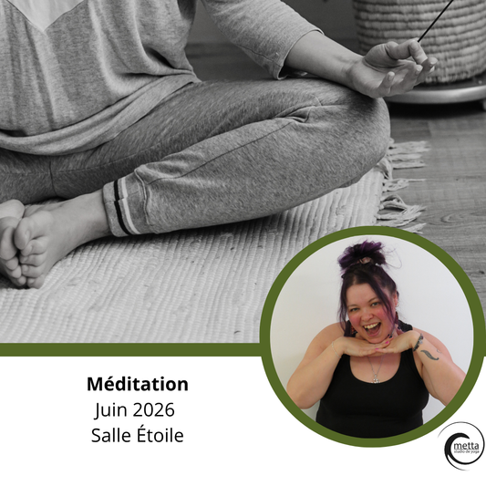 Atelier méditation l Juin 2026