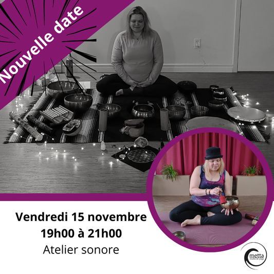 Atelier sonore l Novembre 2024